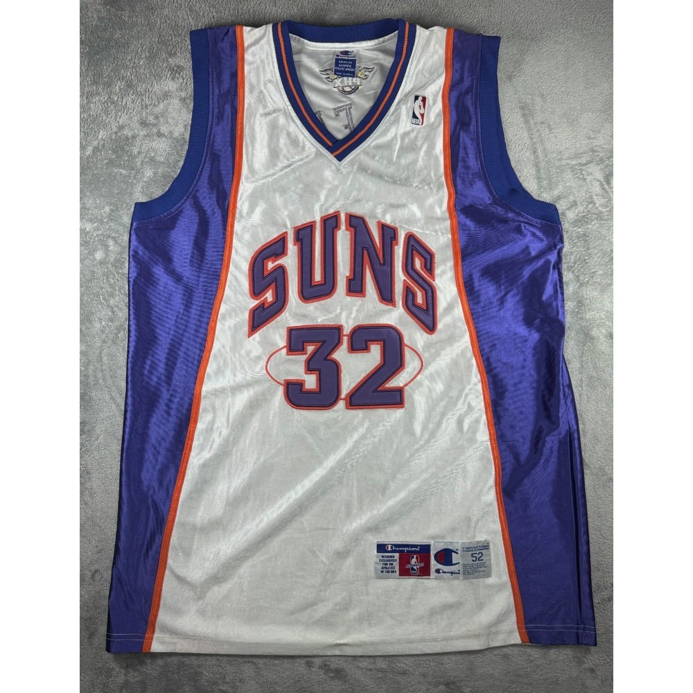 Phoenix Suns‎ Amare Stoudemire #32 Champion Vintage NBA Jersey White Size 52